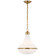 Wesley LED Pendant in Hand-Rubbed Antique Brass (268|AL 5070HAB-WG)