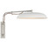 Cyrus LED Wall Sconce in Polished Nickel and White (268|AL 2040PN/WHT-WG)