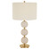Three Rings One Light Table Lamp in Brushed Brass (52|30202-1)