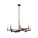 Tono Eight Light Chandelier in Vintage Bronze (33|519071VBZ)