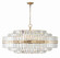 Hayes 32 Light Chandelier in Aged Brass (60|HAY-1409-AG)