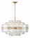 Hayes 16 Light Chandelier in Aged Brass (60|HAY-1407-AG)