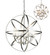 Aranya Six Light Chandelier in Brushed Nickel (224|6017-6L-BN)