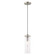 Devoe One Light Mini Pendant in Brushed Nickel (107|41236-91)