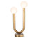 Happy LED Table Lamp in Natural Brass (400|13-1487NB)