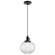 Avery One Light Mini Pendant in Black (12|43852BK)