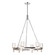 Lucian Six Light Chandelier in Clear Crystal/Polished Nickel (452|CH338632PNCC)