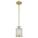 Grammercy One Light Mini Pendant in Hand Applied Winter Gold (107|50560-28)