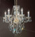 Monticello Five Light Chandelier in Gold Color Plated (92|8245 GP C)