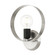 Modesto One Light Wall Sconce in Brushed Nickel w/ Blacks (107|46421-91)