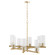 Mercier Eight Light Chandelier in Aged Brass (19|641-8-80)