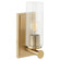 Mercier One Light Wall Mount in Aged Brass (19|540-1-80)
