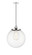 Franklin Restoration One Light Mini Pendant in Polished Chrome (405|201CSW-PC-G202-14)