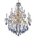 Daniele 12 Light Chandelier in Gold Color Plated (92|8399 GP C)