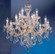 Rialto Traditional 12 Light Chandelier in Gold Color Plated (92|8344 GP CP)