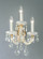 Maria Theresa Three Light Wall Sconce in Olde World Gold (92|8129 OWG C)