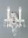 Maria Theresa Two Light Chandelier in Chrome (92|8122 CH C)