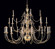 Hermitage 28 Light Chandelier in Polished Brass (92|6749)