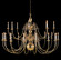 Hermitage 24 Light Chandelier in Polished Brass (92|6748)