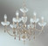 Devonshire Six Light Chandelier in Satin Nickel (92|5496 SN)