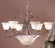 Treviso Nine Light Chandelier in Weathered Clay (92|4119 WC)