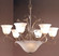 Treviso Nine Light Chandelier in Pearlized Gold (92|4119 PG)