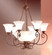 Portofino Nine Light Chandelier in Bronze (92|40210 BZ)