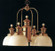 Capetown Five Light Chandelier in Polished Brass (92|3034 PB)