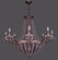 Terragona 16 Light Chandelier in Roman Bronze (92|1928 RB CP)