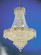 Regency II Eight Light Chandelier in Gold Plate (92|1855 G CP)