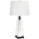 Nina Table Lamp in White (24|15F15)