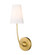 Shannon One Light Wall Sconce in Rubbed Brass (224|3040-1S-RB)