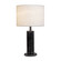 Sentu One Light Table Lamp in Matte Black/Black Marble (137|394T01MBBM)