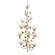 Pinion Nine Light Foyer Pendant in Zen Gold (137|365F09ZG)