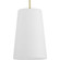 Clarion One Light Pendant in Satin Brass (54|P500430-012)