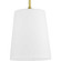 Clarion One Light Pendant in Satin Brass (54|P500429-012)