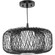 Cordova One Light Pendant in Black Rattan (54|P500396-202)