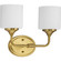 Lynzie Two Light Bath in Brushed Gold (54|P2802-191)