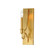 Normandy One Light Wall Sconce in Gold Leaf (16|12781GL)