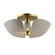 Poppy LED Flush Mount in Silver Gold / Satin Brass (16|11399SGSBR)