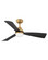 Una 44'' Ceiling Fan in Heritage Brass (13|905644FHB-LDD)