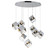 Ice Cube LED Pendant in Polished Chrome (86|E24689-28PC)