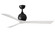 Irene-3 60''Ceiling Fan in Matte Black (101|IR3-BK-MWH-60)