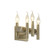 Collette Four Light Bath in Antique Brass (137|357B04RBB)