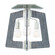 Lofty Three Light Semi Flush Mount in Steel (137|268S03SOG)