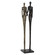 Two's Sculpture in Antique Brass And Rustic Dark Bronze (52|18008)