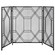 Rosen Fireplace Screen in Satin Black (52|17982)