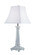 Crystal Lamps One Light Table Lamp in Polished Chrome (110|CTL-100)