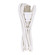 Cord With Plug in White (230|S70-100)