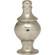 Finial in Polished Chrome (230|90-1716)